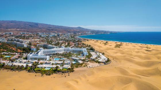 Maspalomas,hotell, sanddyner