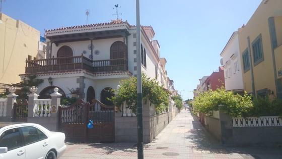 Boligstrøk i San Fernando, Maspalomas.