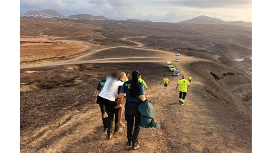 Redningsaksjon på Lanzarote.