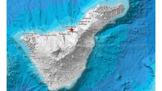 Jordskjelv på Tenerife 8.desember 2024