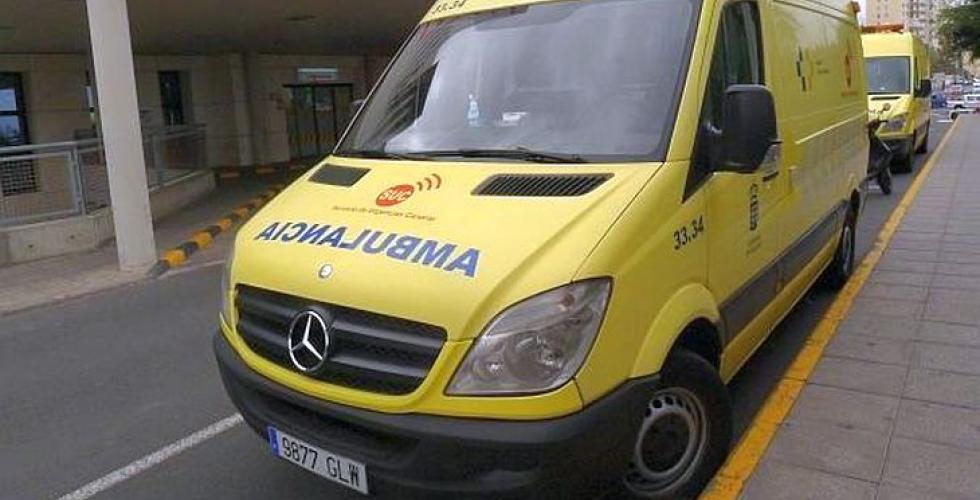 Ambulanse på Gran Canaria. 